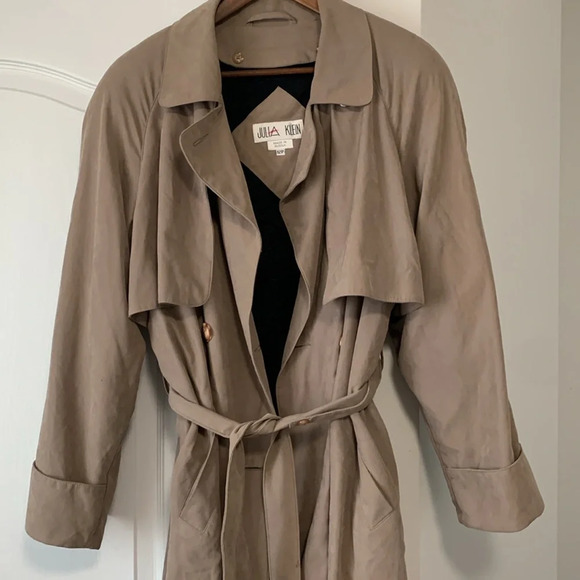 Vintage Julia Klein structured trench coat - Picture 2 of 14